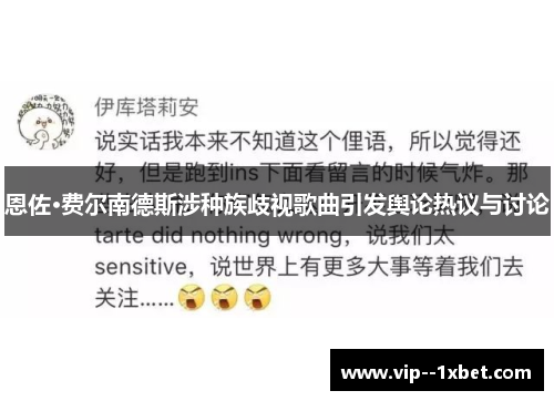 恩佐·费尔南德斯涉种族歧视歌曲引发舆论热议与讨论